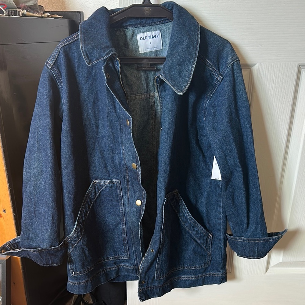 Old Navy Dark Blue Denim Jacket